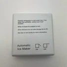 Genuine Whirlpool Ice Maker Cover 2174358 WPW10289690 2174155 10519807 67004710. Fixed Price $5.99.