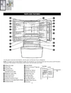 Frig Parts: Handles, Shelves, Bins, Control Bds, Kenmore Elite/lg 795.74053.411. Fixed Price $14.99.