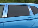 Stainless Chrome Pillar Posts 6PCS Qaa Window Trim For Honda Fit 2015-2017. Fixed Price $73.49.