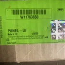 W11763850 Upright Freezer Panel. Fixed Price $324.99.