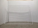 Frigidaire Refrigerator Lower Freezer Basket (scratches/rust) Part# 242026802. Fixed Price $75.98.
