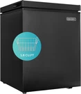 1.8 Cu.ft Chest Freezer With Removable Basket, Small Deep Adjustable The. Fixed Price $307.99.