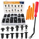 240PCS Bumper Retainer Clips Car Plastic Rivets Fasteners Push Kit - Au. Fixed Price $21.21.