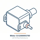 Midea 12123000003760 Left Pull Ring Positioning Loc. Fixed Price $57.83.