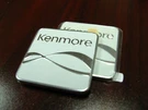Lg Kenmore Refrigerator White Badge Nameplate Oem, 1.25 Inch Square, Set Of. Fixed Price $8.99.