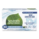 Seventh Generation 10700000000000 Natural Fabric Softener Sheets - Unscented New. Fixed Price $16.07.