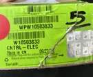 WPW10503833 Genuine Whirlpool Refrigerator Cntrl-elec. Fixed Price $133.75.