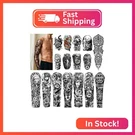 Waterproof Full Arm Temporary 8 Sheets And Half Shoulder. Fixed Price $21.03.