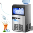 Commercial Ice Maker Machine, 120LBS/24H Stainless Steel Under Counter. Fixed Price $466.63.