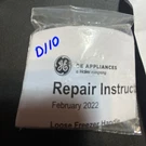 Freezer Door Handle Fasteners Ge WR01X39781X. Fixed Price $12.99.