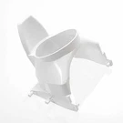 Frigidaire Refrigerator Dispenser Ice Chute Funnel 241681901 New Out Of Box. Fixed Price $50.00.