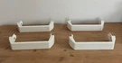 Set Of 4 Whirlpool Freezer Door Shelf Rail, Part # WP2309718. Fixed Price $24.99.