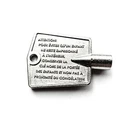 Genuine Oem Whirlpool 4356840 Freezer Door Lock Key - Silver. Fixed Price $14.99.