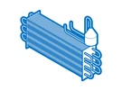 Samsung DA96-01002B Evaporator Assembly 1/2" Refrigeration Component. Fixed Price $163.41.