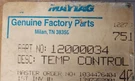 12000034 Maytag Temp Control Kit. Fixed Price $50.00.