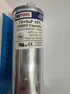 Beeyuihf 70+5UF 5% 60/5 Mfd 370/440/450V 50/60HZ CBB65 Capacitor Dual Run. Fixed Price $14.99.