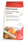 Frigidaire Purefresh Fruit & Veggie Saver Refills 4 Pack Waste Reduction. Fixed Price $24.99.