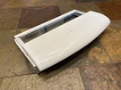 Refrigerator Slide Out Glass Shelf / Bin Cover 200D1872P001 18"X11". Fixed Price $18.00.