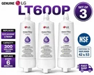 Lg LT600P 5231JA2006F Refrigerator Water Filter Set Of Nsf Genuine Replacement. Fixed Price $69.99.