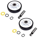 2-PACK Hqrp Drum Roller Wheel W/ Shaft For Maytag 303373K WP12001541 AP4008534. Fixed Price $14.45.
