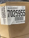 Sub Zero Refrigerator Heater Defrost 7025955. Fixed Price $50.00.