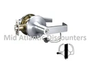Securex Electric Lockset Door Handle Fail Keyed 5491LN Satin Chrome Lever. Fixed Price $219.48.