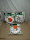 3-PACK Everbilt 1/4 In. X 25 Ft. Push-to-connect Poly Ice Maker Supply Line Kit. Fixed Price $23.74.