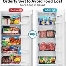 Freezer Organizers And Storage - 3 Large For 8.5/11 11.4 Cu.... Fixed Price $29.17.