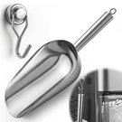 Juome Stainless Steel Ice Scoop For Freezer With Magnetic 12OZ, Large. Fixed Price $18.29.