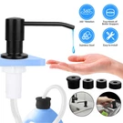 300ML Sink Soap Dispenser Kitchen Stainless Steel Liquid Pump Bottle Tube Kits. Fixed Price $9.43.