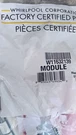 Whirlpool Module Model W11632139 Mpn Refrigerator Part. Fixed Price $30.00.