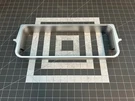 Kitchenaid Whirlpool Refrigerator Door Bin Cover P# W10494333. Fixed Price $65.00.