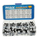 Bojack Values 180 Pcs 1UF 1000UF Smd Aluminum Electrolytic Capacitors.... Fixed Price $14.69.