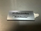 Electrolux Kelvinator Refrigerator Nameplate Badge, 2.68" 1.12"X 0.1", Oem New. Fixed Price $22.99.