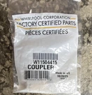 Whirlpool Coupler W11504415 Factory Certified Replacement Part. Fixed Price $8.34.