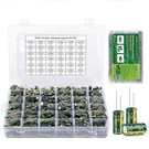925PCS Electrolytic Capacitor Kit 36 Values 1UF 1000UF In Storage Box. Fixed Price $37.89.