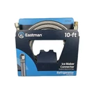 Eastman Ice Maker Connector For Fridge 10FT 1/4 Compression Stainless Braided. Fixed Price $9.25.