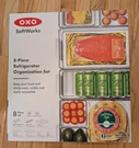 Oxo Gg 8-PIECE Refrigerator Organization Set 13347200 New. Fixed Price $69.99.