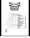 Repair Manual: Sub-zero Refrigerators (choice Of 1 Manual, See Below). Fixed Price $19.95.