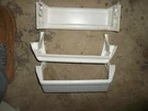 Whirlpool Refrigerator Lot Of 3 Small Door Shelves 2171157 / Model GD5NHAXSB00. Fixed Price $16.19.