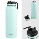 Oasis S/s Double Wall Insulated Sports Drink Bottle 1.1 W/ Sipper Spout Mint!. Fixed Price $27.50.
