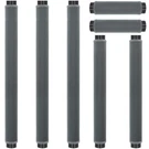 Zawagiik 7PCS Refrigerator Door Handle Cover Washable Kitchen Deep Gray. Fixed Price $24.64.