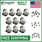 10PCS 220UF 16V Smd Aluminum Electrolytic Capacitors For Arduino Projects. Fixed Price $9.49.