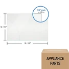 7704006-AK For Kenmore Refrigerator Glass Insert Crisper Pan Cover Part #. Fixed Price $121.24.