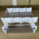 Sub-zero 4330460 Freezer Door Shelf 690 Pack Of 5 Cleaned. Fixed Price $172.00.