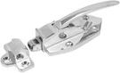 Uxcell Oven Refrigerator Metal Freezer Door Flush Mounted Walk In Silver. Fixed Price $27.04.