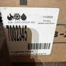 7002345 Sub-zero Oem Brand New Compressor Original Packaging. Fixed Price $499.95.