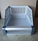 00709198 Thermador Refrigerator Freezer Basket Gray Oem Genuine Appliance #7814. Fixed Price $79.95.