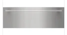 Sub-zero 30" Transitional Series Warming Drawer Front Panel Silver 829839. Fixed Price $300.00.
