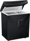 Stylish Black Chest Freezer Cover Waterproof & Scratch-resistant For 3.5 Cu Ft. Fixed Price $33.99.